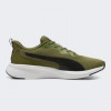 PUMA Чоловічі кросівки для бігу  Flyer Lite 37877411 44.5 (10UK) 29 см Olive Green-White-Black (409968648 - зображення 3