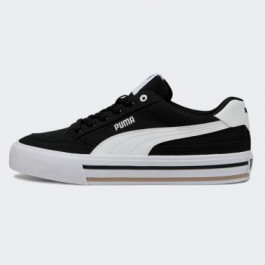   PUMA Чоловічі кеди низькі  Court Classic Vulc FS 39635303 44 (9.5UK) 28.5 см Black-White (4099686316747)