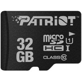 PATRIOT 32 GB microSDHC UHS-I LX Series PSF32GMDC10
