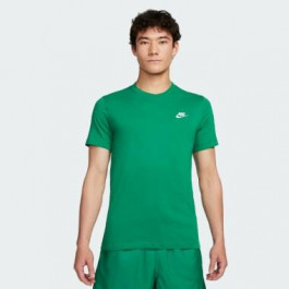 Nike Футболка довга чоловіча  M Nsw Club Tee AR4997-365 S Зелена (196975334346)