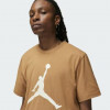 Nike Футболка чоловіча  M J Jumpman Ss Crew CJ0921-231 XL Коричнева (196975424436) - зображення 4