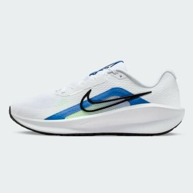 Nike Чоловічі кросівки для бігу  Downshifter 13 FD6454-103 45.5 (11.5US) 29.5 см Білий/Синій (19697565941 - зображення 1