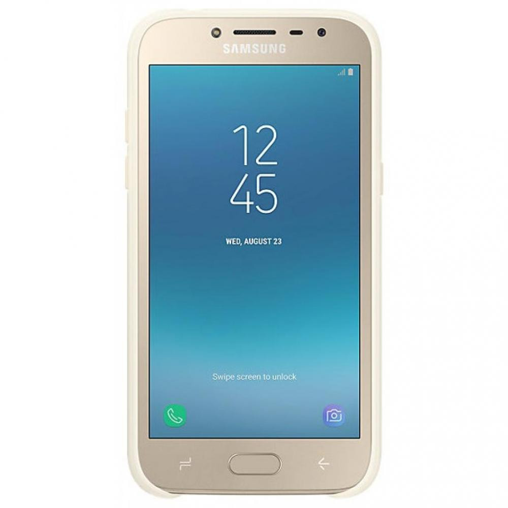Samsung Galaxy J2 2018 Dual Layer Cover Gold (EF-PJ250CFEG) - зображення 1