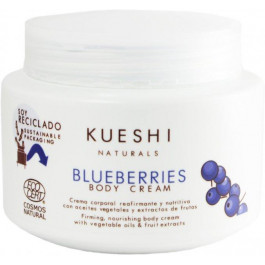 Kueshi Черничный крем для тела  blueberries fruity food body cream 250 мл (8436568902470)