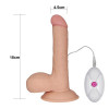 LoveToy The Ultra Soft Dude Vibrating Телесный 17.5 см (6452LVTOY148-07) - зображення 7