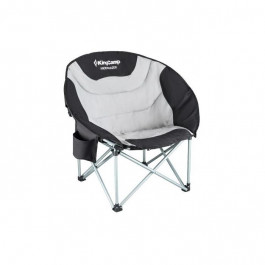 KingCamp Moon Camping Chair with Cooler Black/Grey (KC3989)
