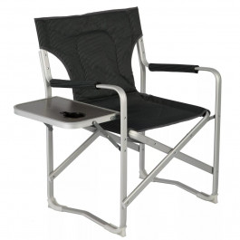   KingCamp Deluxe Director chair Black/Stripe (KC3821 BLACK STRIPE)