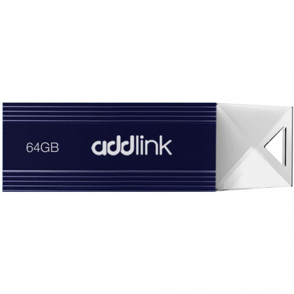 addlink 64 GB U12 USB 2.0 Dark Blue (ad64GBU12D2) - зображення 1