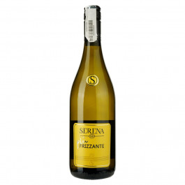 Terra Serena Ігристе вино Serena 1881 Frizzante PIU біле напівсухе 10.5%, 0.75 л (8010719015211)