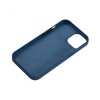 2E Basic для Apple iPhone 14 Liquid Silicone Cobalt Blue (2E-IPH-14-OCLS-CB) - зображення 2