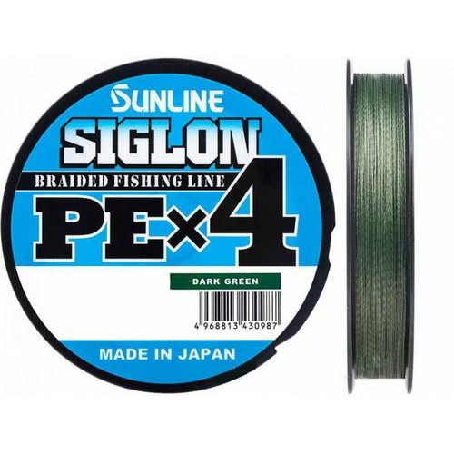 Sunline Siglon PE X4 / Dark Green / #1.0 / 0.171mm 150m 7.7kg - зображення 1