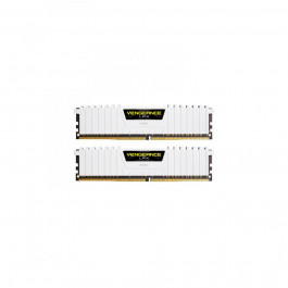 Corsair 16 GB (2x8GB) DDR4 3200 MHz Vengeance LPX White (CMK16GX4M2B3200C16W)