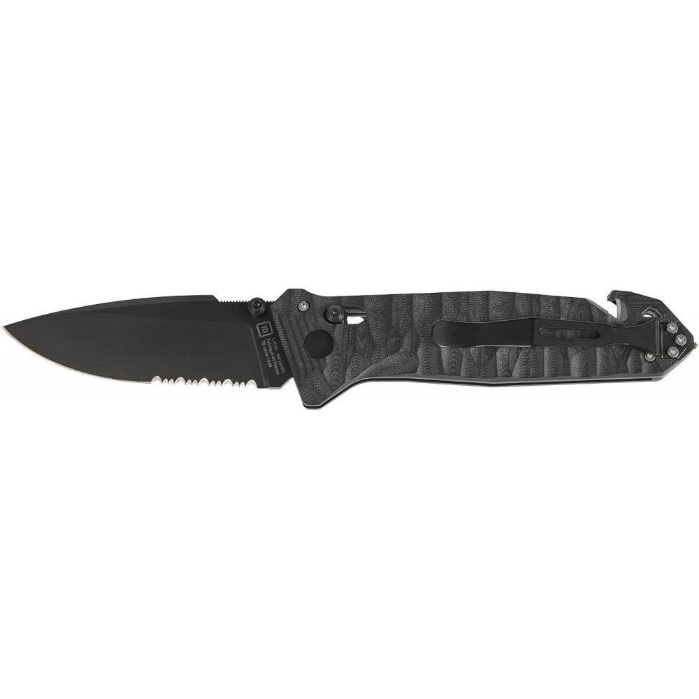 Tb Outdoor CAC S200 Army Knife Black (11060045) - зображення 1