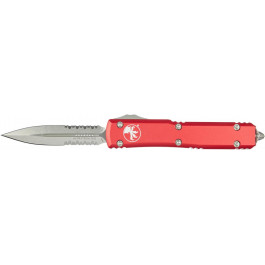   Microtech Ultratech Double Edge Stonewash DS Red (122-11RD)