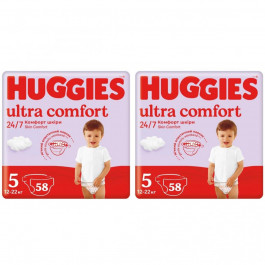Huggies Ultra Comfort 5, 116 шт