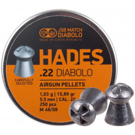   JSB Hades, 5,5 мм , 1,03 г, 250 шт (546290-250)