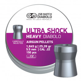   JSB Heavy Ultra Shock, 1,645 г, 150 шт/уп 5,52 мм (546228-150)