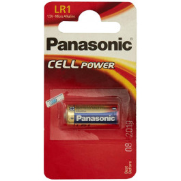   Panasonic LR1 bat(1.5B) Alkaline 1шт (LR1L/1BE)