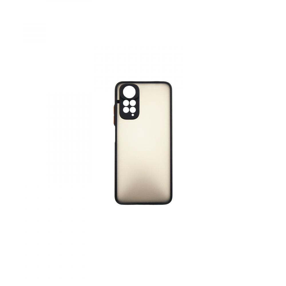 DENGOS Matte Xiaomi Redmi Note 11 (black) (DG-TPU-MATT-113) - зображення 1