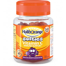 Haliborange Softies Vitamin C Immune Support 30 жув. таблеток blackcurrant