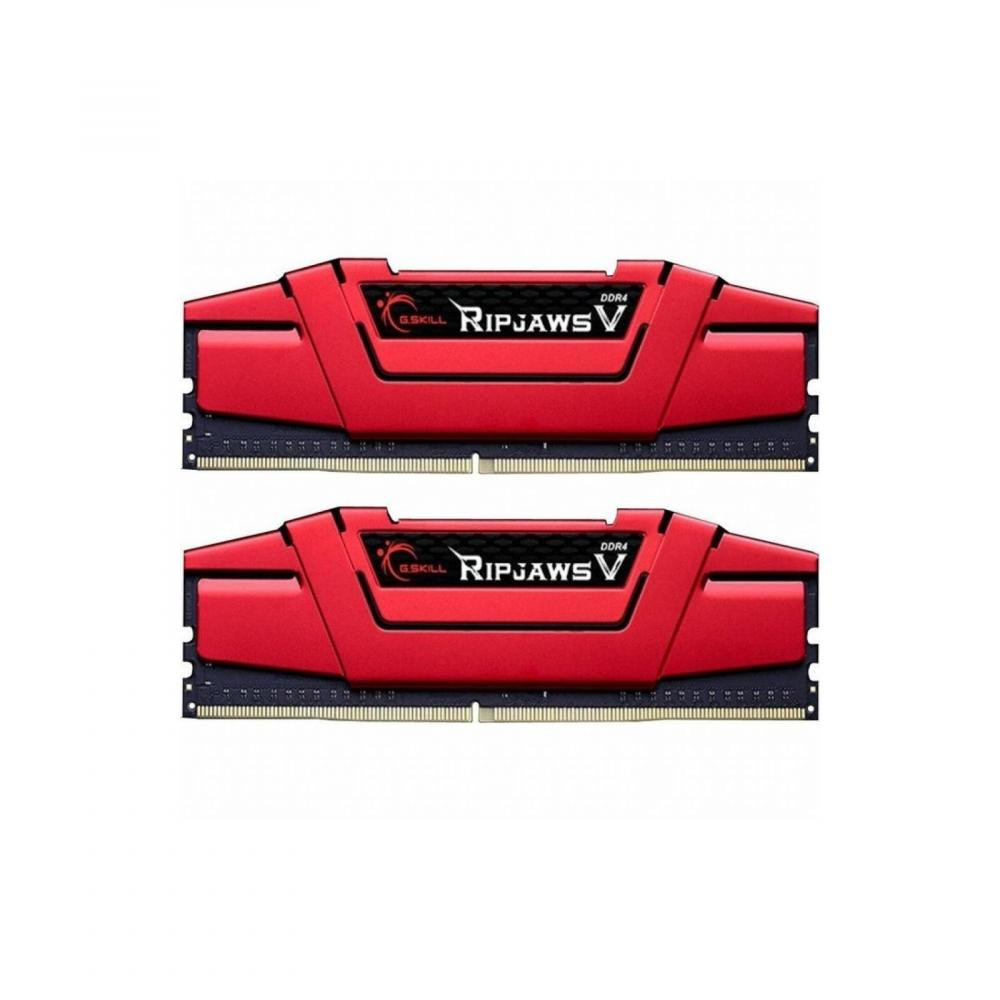 G.Skill 8 GB (2x4GB) DDR4 2400 MHz Ripjaws V Blazing Red (F4-2400C17D-8GVR) - зображення 1
