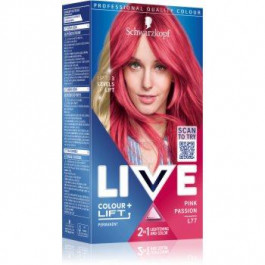   Schwarzkopf LIVE Colour + Lift перманентна фарба для волосся відтінок L77 Pink Passion 1 кс