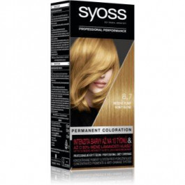   Syoss Color перманентна фарба для волосся відтінок 8-7 Honey Blond 1 кс