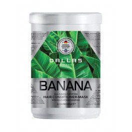 Dallas cosmetics Маска-кондиционер  Banana 2в1 для укрепления волос с экстрактом банана 1 л (4260637723185)