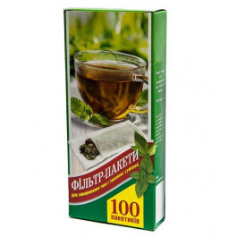   Vigotti Фільтр-пакети для заварювання чаю L (100 шт)