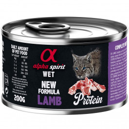 Alpha Spirit Lamb for Adult Cats 200 г (as311278)