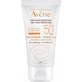 Avene Солнцезащитный крем  SPF 50+ минеральный для гиперчувствительной кожи 50 мл (3282779355773)