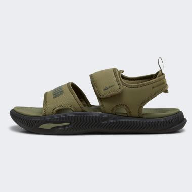 PUMA Оливкові чоловічі сандалі  SoftridePro Sandal 24 395429/05 - зображення 1