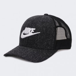 Nike Чорна кепка  U NSW CLC99 CAP FUT TRUCKER FS DO8147-010