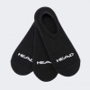 HEAD Чорні шкарпетки  FOOTIE 3P UNISEX hea701219911-001 - зображення 1