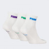 PUMA Білі шкарпетки  UNISEX NEW GENERATION CUSHIONED QUARTER 3P 938393/07 - зображення 2