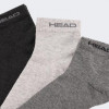 HEAD Чорні шкарпетки  QUARTER 3P UNISEX hea761011001-005 - зображення 2