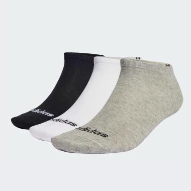 Adidas Чорні шкарпетки  T LIN LOW 3P IC1300 - зображення 1