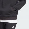 Adidas Чорна чоловіча кофта  M BL FL HD IB4024 - зображення 5