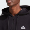 Adidas Чорна чоловіча кофта  M 3S FT FZ HD IC0433 - зображення 4