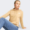 PUMA Бежева жіноча кофта  ESS+ Embroidery Hoodie TR 848332/89 - зображення 1