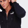 PUMA Чорна чоловіча кофта  Ess Small Logo Fz Hoodie Fl 586702/01 - зображення 4