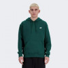 New Balance Зелена чоловіча кофта  Hoodie NB Small Logo nblMT41508NWG - зображення 1