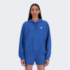 New Balance Синя жіноча кофта  Hoodie NB Small Logo nblWT41507BEU - зображення 1