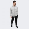 New Balance Сіра чоловіча кофта  Hoodie Stacked Logo nblMJ41501AG - зображення 3