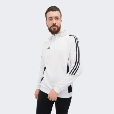 Adidas Біла чоловіча кофта  TIRO24 TRHOOD IR9399 - зображення 1