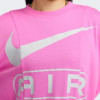 Nike Рожева жіноча кофта  W NSW AIR OOS FLC CREW FN1897-675 - зображення 5
