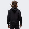 Jordan Чорна чоловіча кофта  M J ESS FLC BASELINE HOODIE FD7545-010 - зображення 2