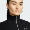 Nike Чорна жіноча кофта  W NSW PHNX FLC QZ CROP DQ5767-010 - зображення 4