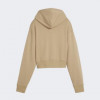 PUMA Бежева жіноча кофта  BETTER CLASSICS Cropped Hoodie TR 624229/83 - зображення 7