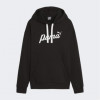 PUMA Чорна жіноча кофта  ESS+ BLOSSOM Script Hoodie TR 679348/01 - зображення 6